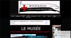 Desktop Screenshot of huguesdepayns.fr